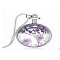 Lavender specimen inside necklace